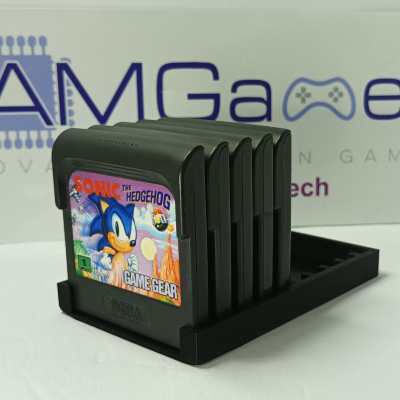 Game Gear Game Cartridge Holder Tray